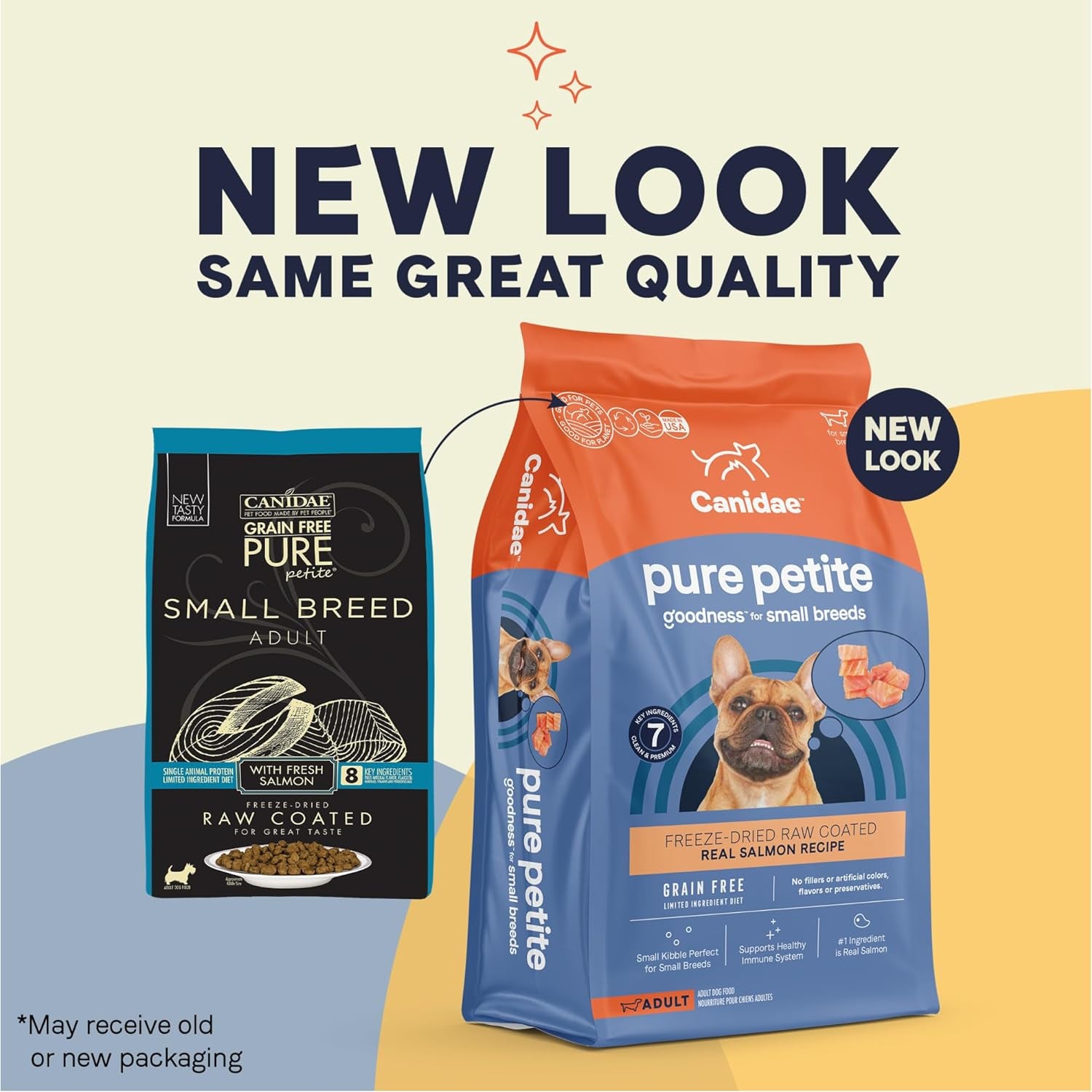 Canidae PURE Petite Limited Ingredient Premium Small Breed Adult Dry Dog Food, Grain Free, Premium Clean Proteins