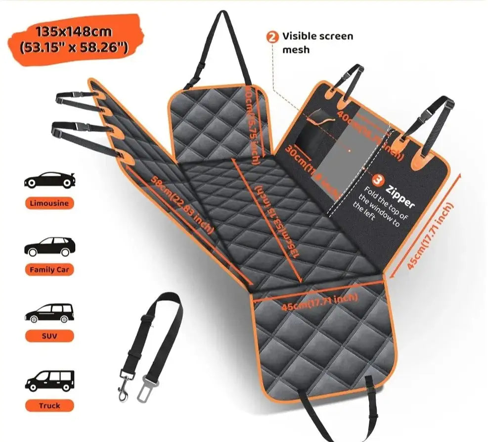 Waterproof Non-Slip Car Seat Cover