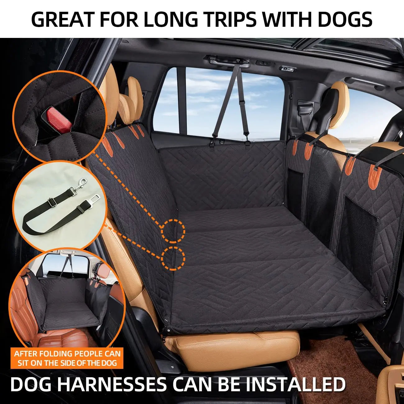 Hard Bottom Dog Seat Extender