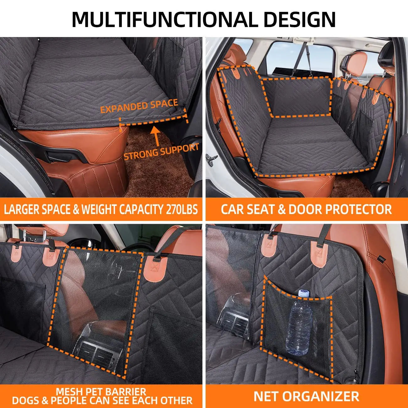 Hard Bottom Dog Seat Extender