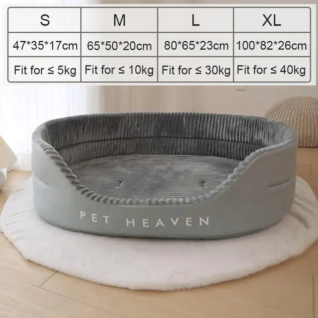 Orthopedic Soft Padded Dog Bed For All Dog Sizes