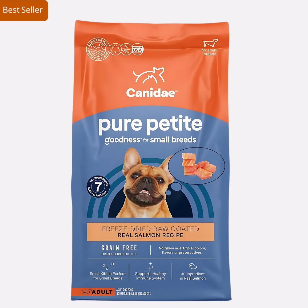 Canidae PURE Petite Limited Ingredient Premium Small Breed Adult Dry Dog Food, Grain Free, Premium Clean Proteins