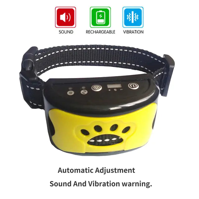 Rechargeable Anti Bark Dog Training Collar