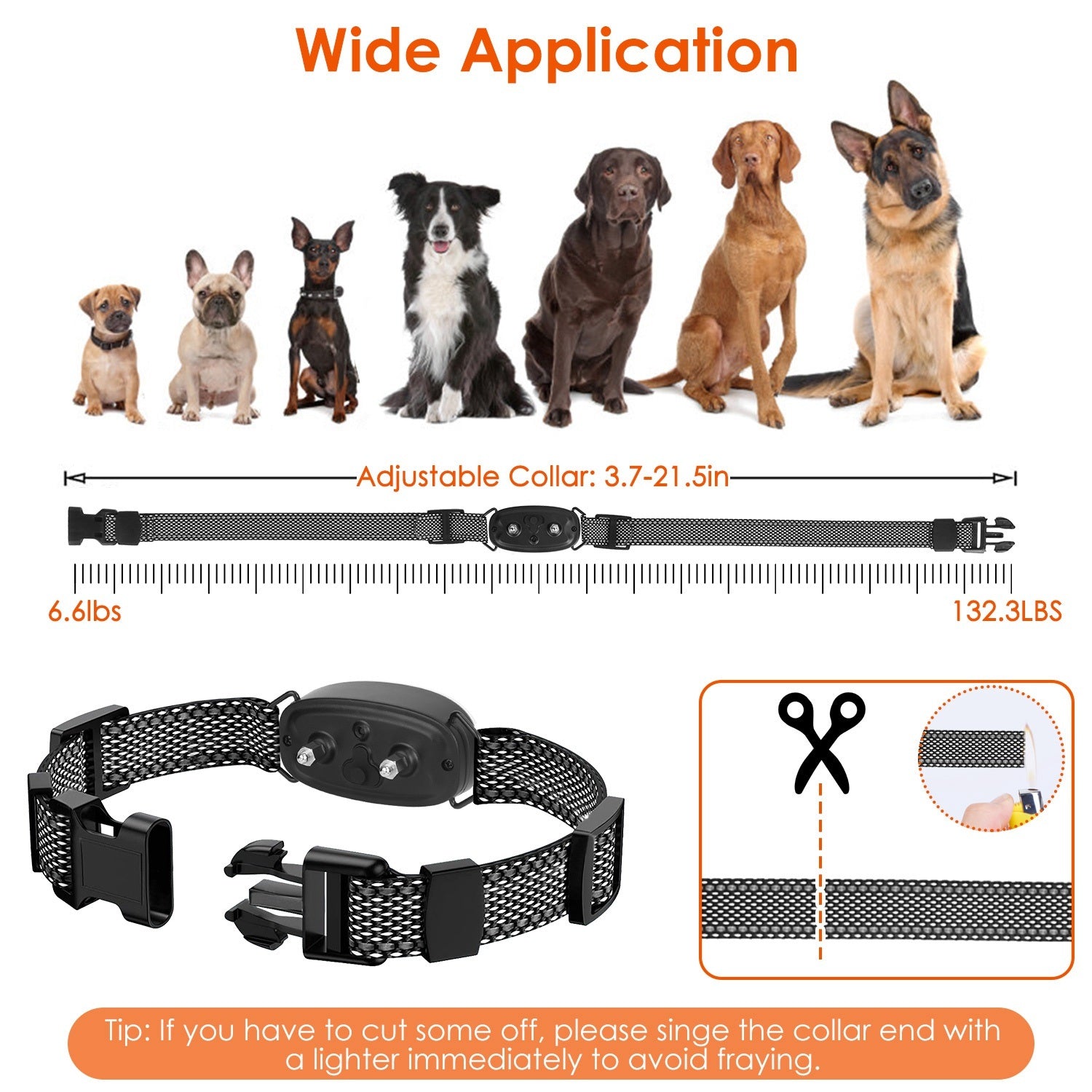 Dog Training Collar IP67 Waterproof