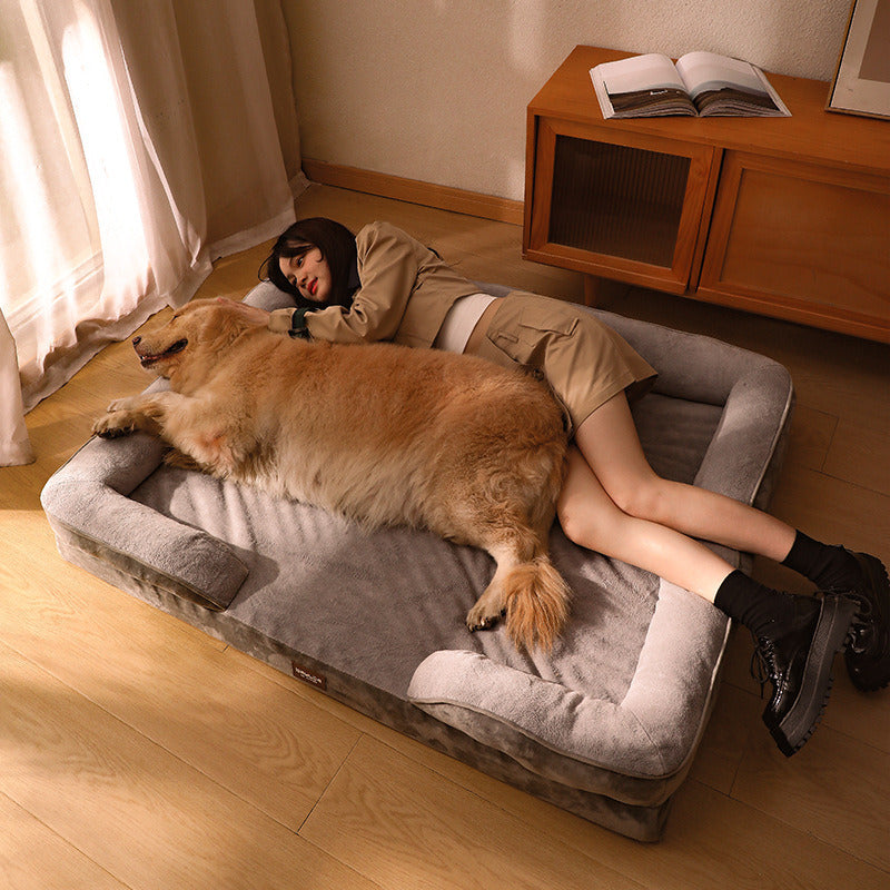 Dog Bed, Bolster Dog Bed