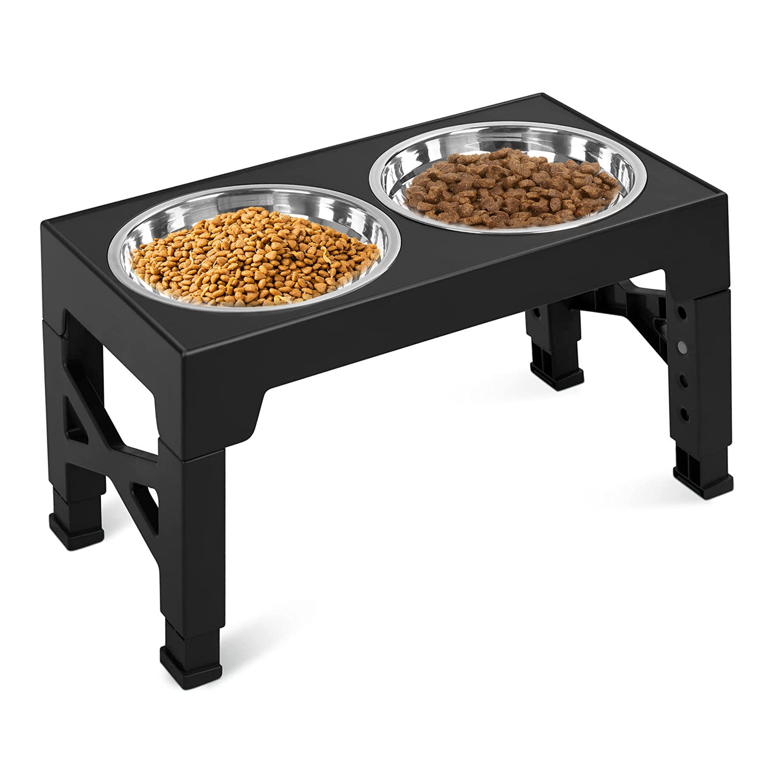 Dog Raised Bowls with 6 Adjustable