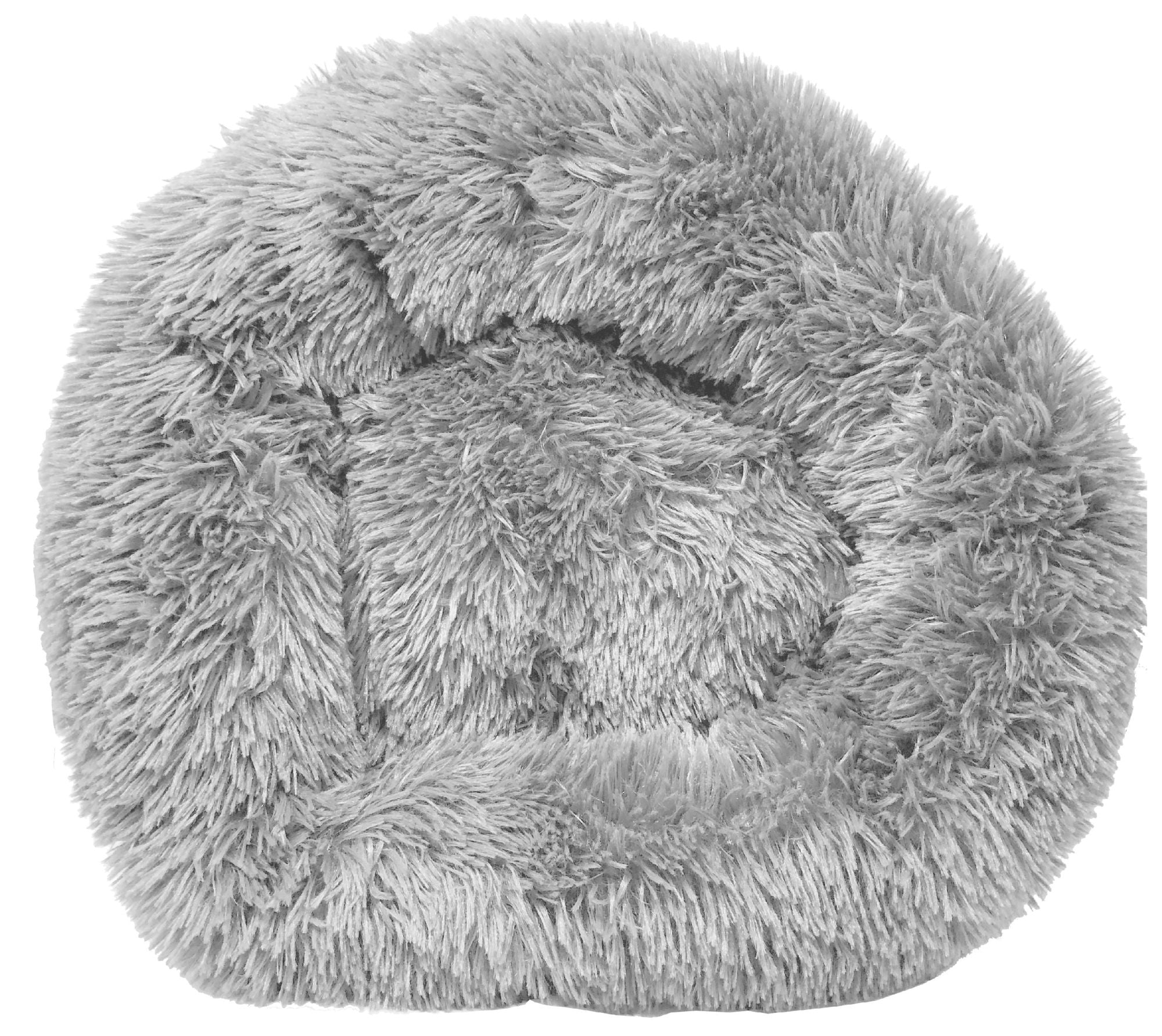 High-Grade Plush and Soft Rounded Dog Bed