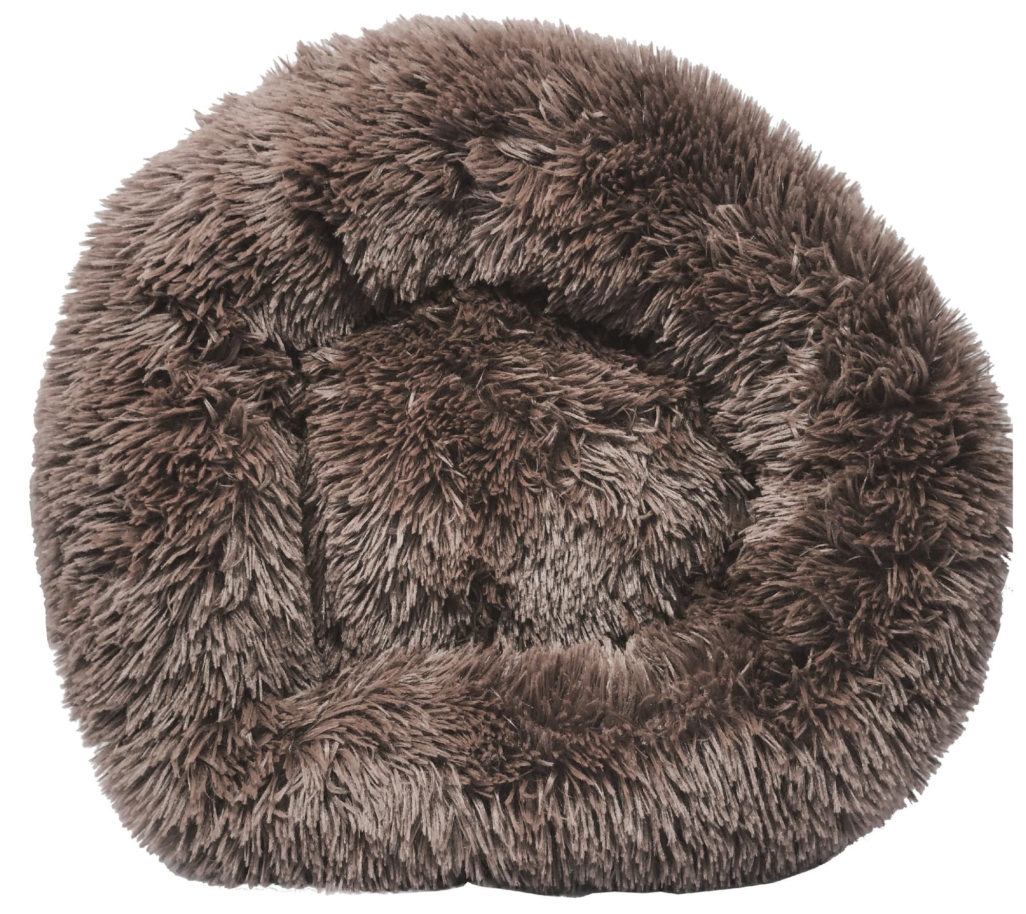 High-Grade Plush and Soft Rounded Dog Bed