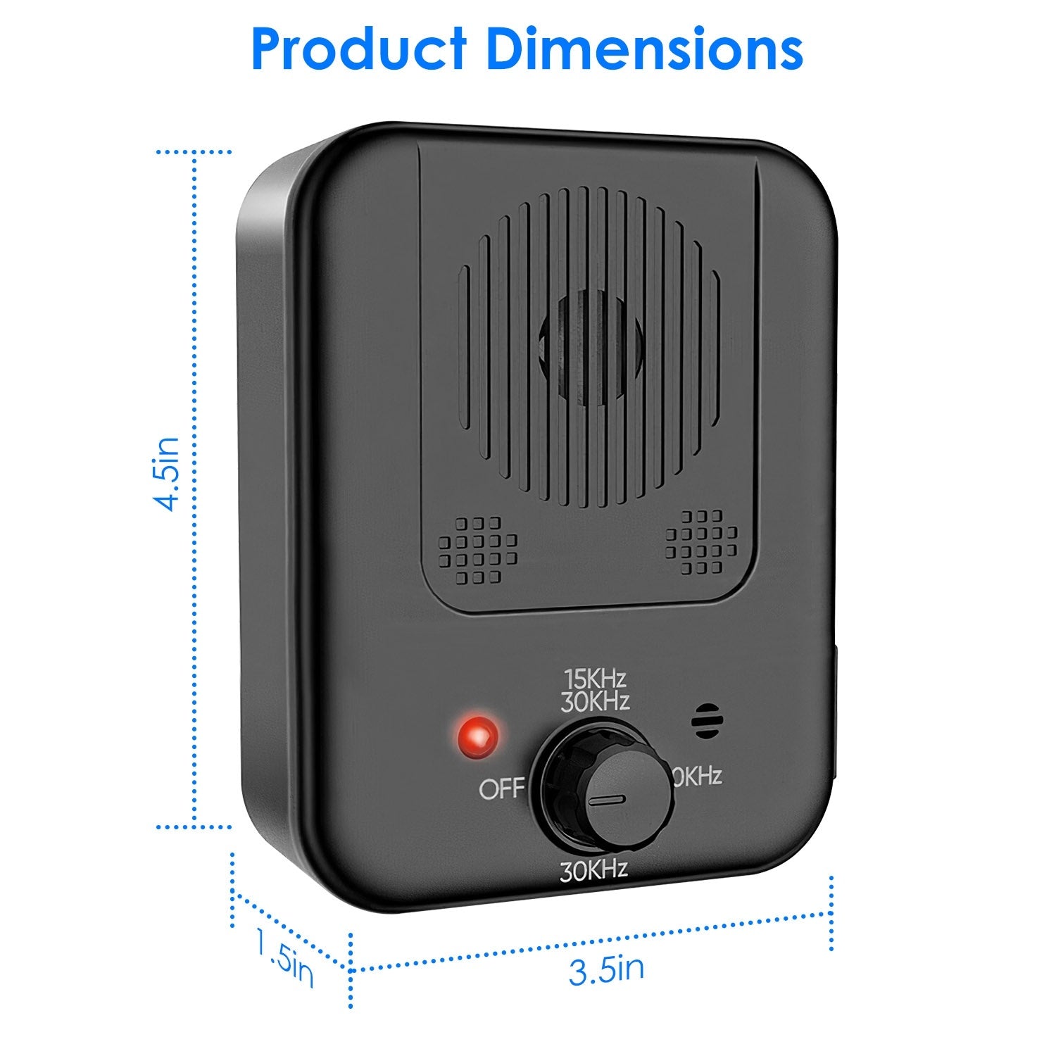 Rechargeable Ultrasonic Dog Anti Bark Device